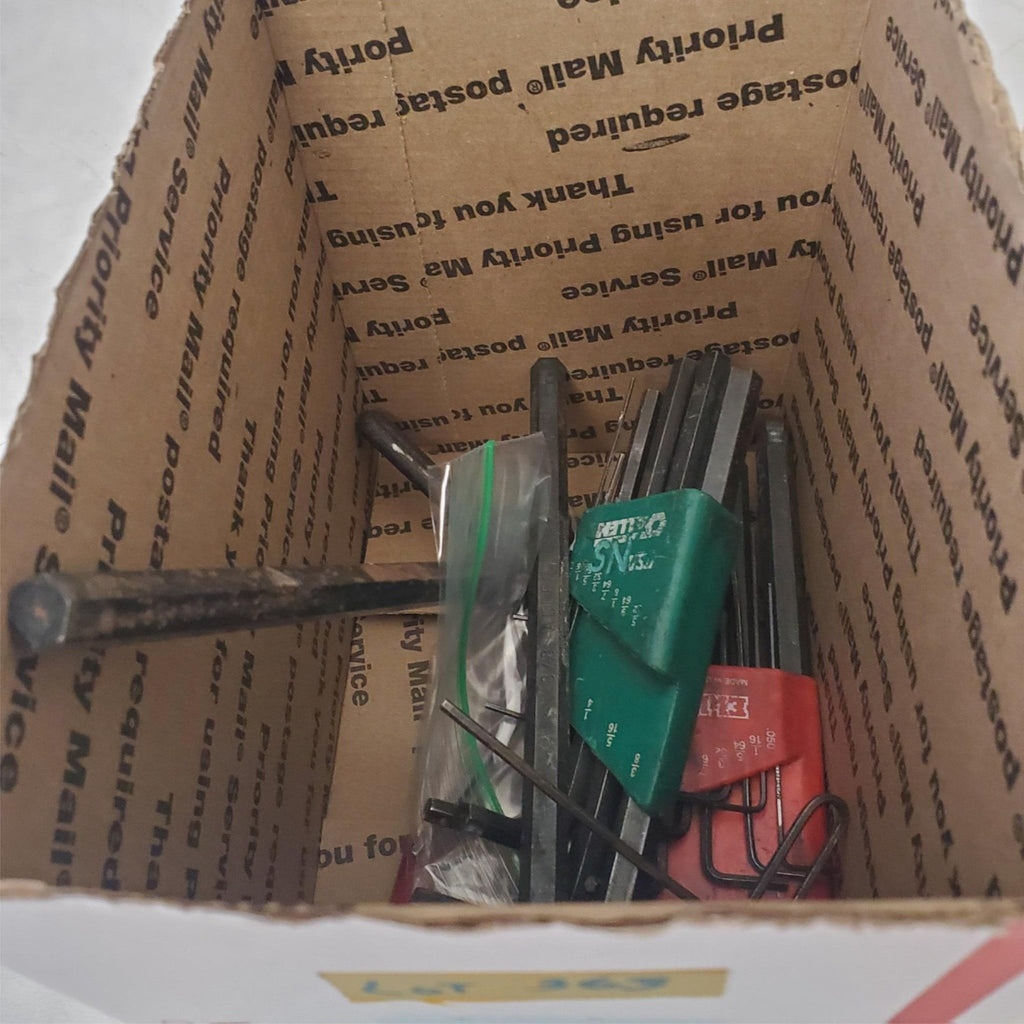 Lot of Assorted Hex-L Key & T-Handle Allen Wrench Lot-363