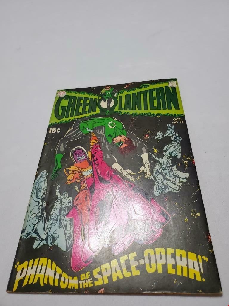 Green Lantern #72 Phantom of The Space Opera DC Comics 1969