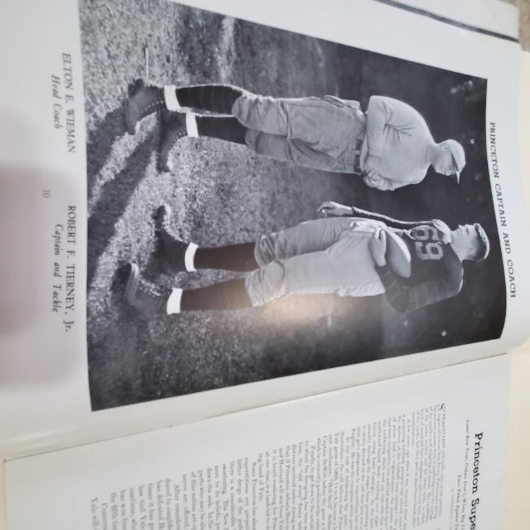 FOOTBALL Princeton Yale GAME November 18, 1939