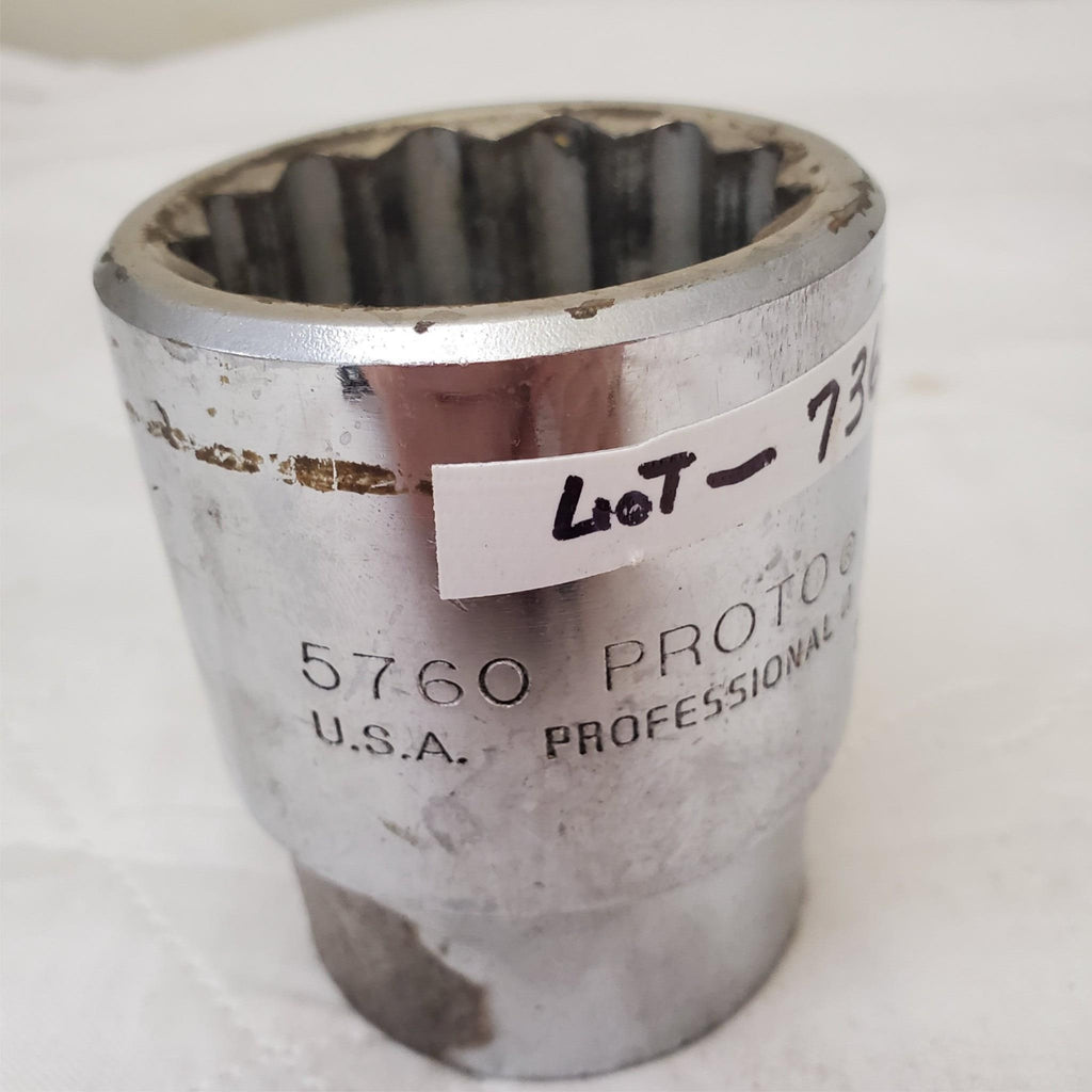 PROTO 5760 USA 1-7/8” Heavy-Duty Socket Tool - LOT 736
