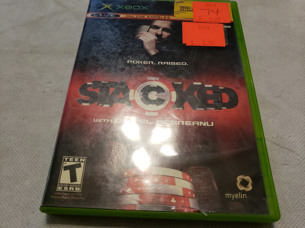 Stacked With Daniel Negreanu Microsoft Xbox Original - Buy 3 Get 1 Free