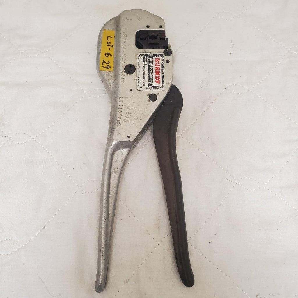 Burndy MR10G6 Hand Ratchet Crimping Tool LOT-629