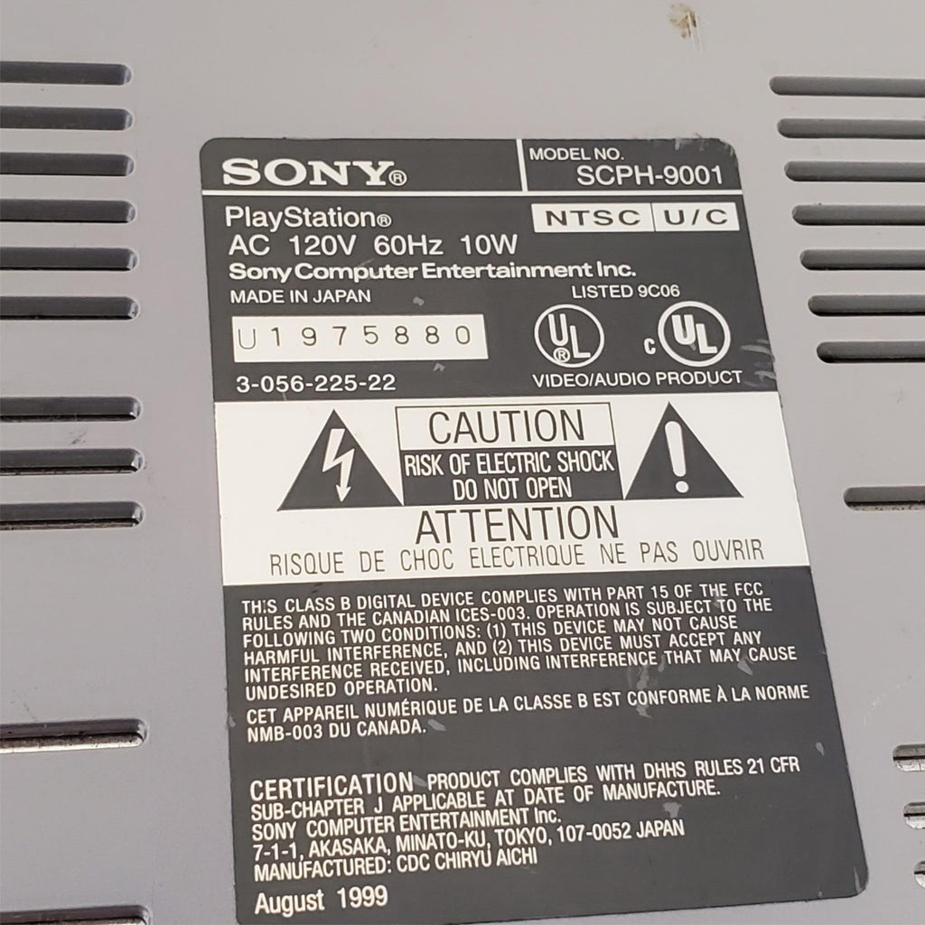Lot of 10 Sony Play Station 1 Consoles For Parts #1