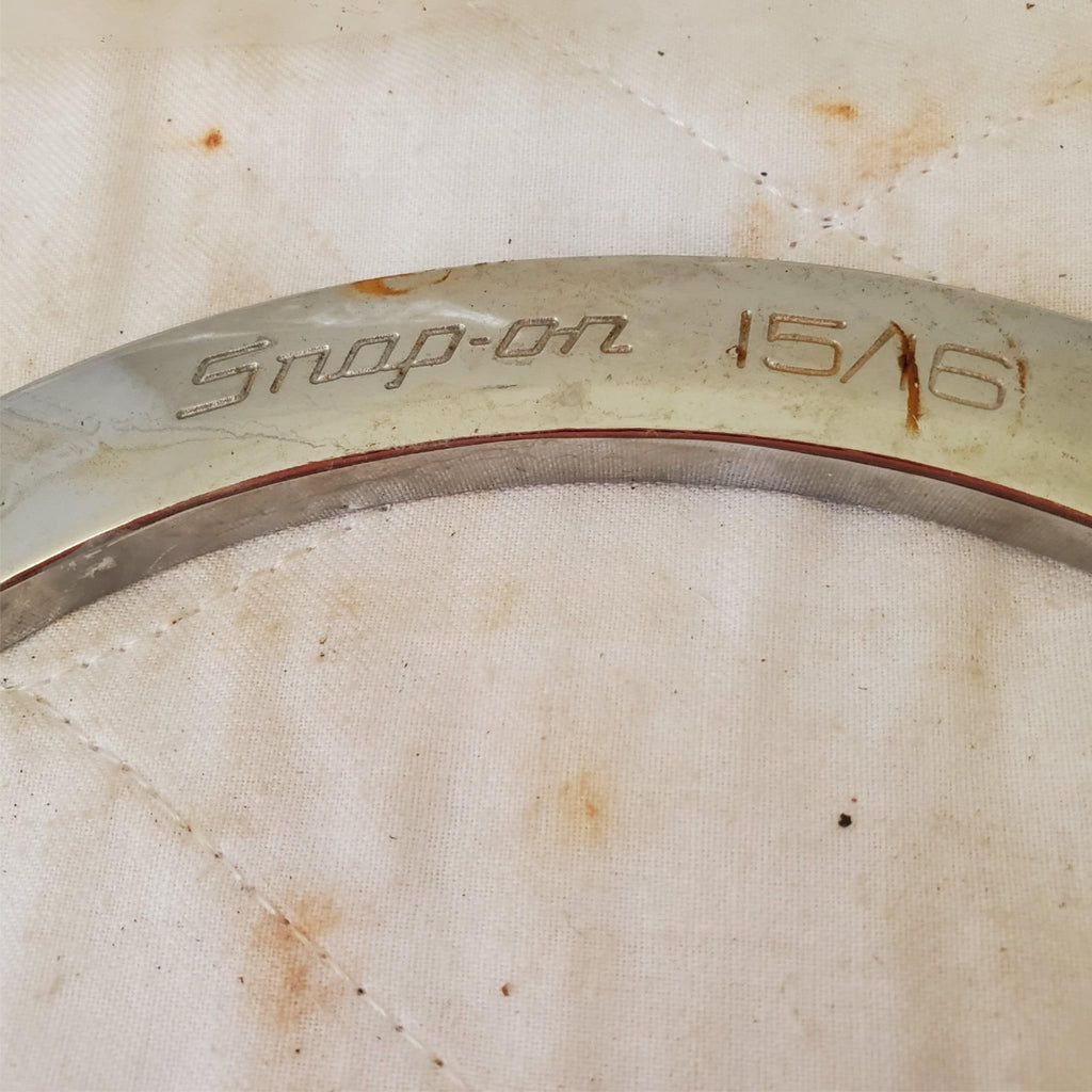 Lot of Snap On 7/8–15/16" Half-Moon Wrench & 5/8" Combination Wrench LOT 423