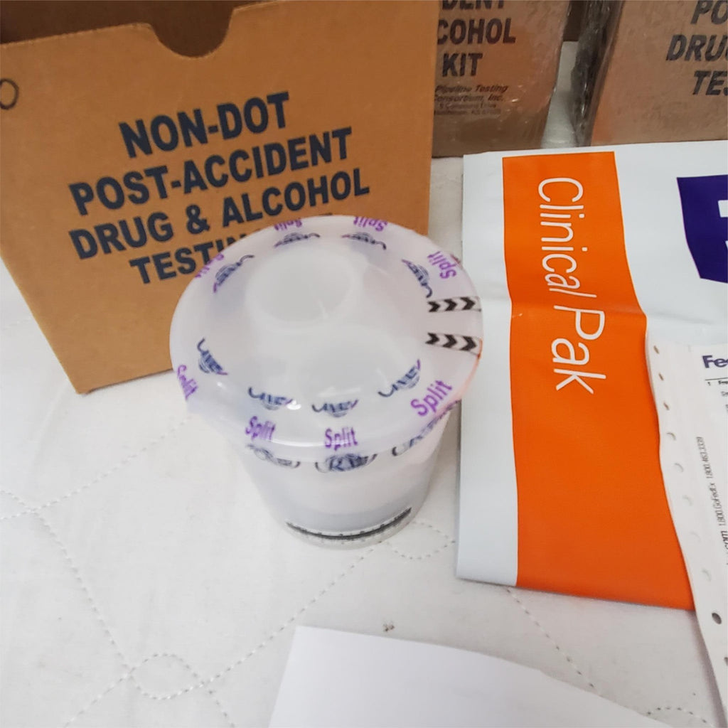 NON-Dot Post Accident Drug & Alcohol Testing Kit Lot of 5