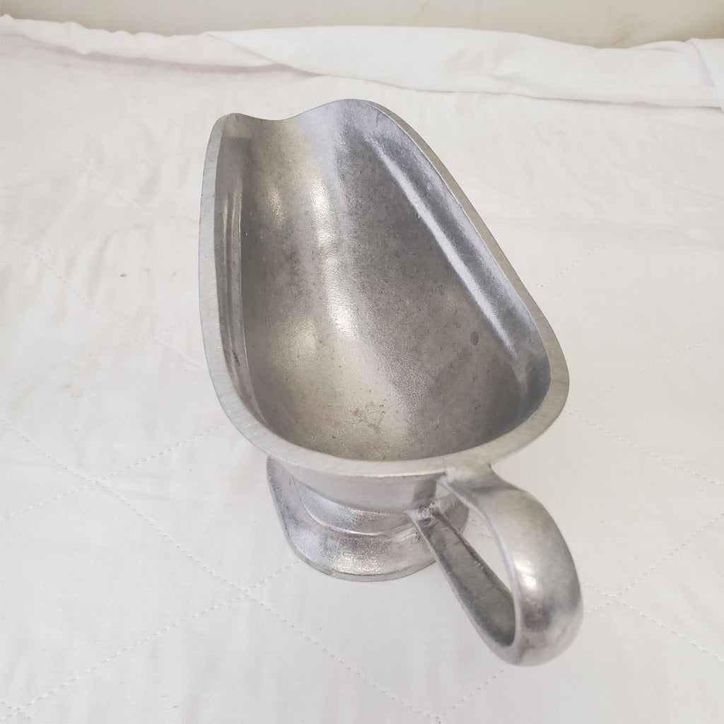 Vintage Wilton Armetale RWP Gravy Boat Footed Serving Sauce