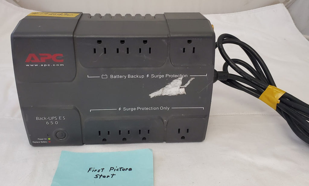 APC Back-UPS ES 650 Surge Protector NO BATTERY INCLUDED #19