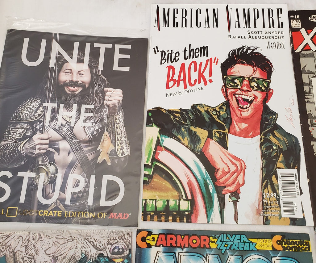 Lot of 12 Wildcats Armor X-Thieves Armorines & Other Comic Books #13