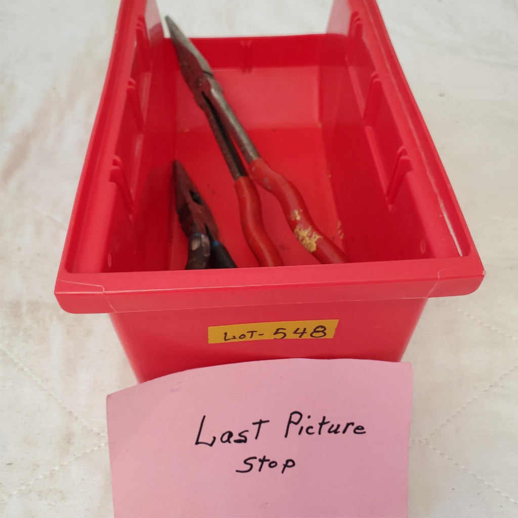 Lot of 2 Assorted Safety Wire Pliers Hand Tools LOT-546