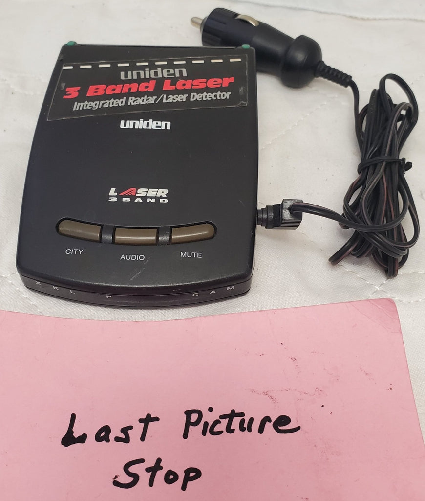 Uniden 3 Band Integrated Radar Laser Detector with Power Cable
