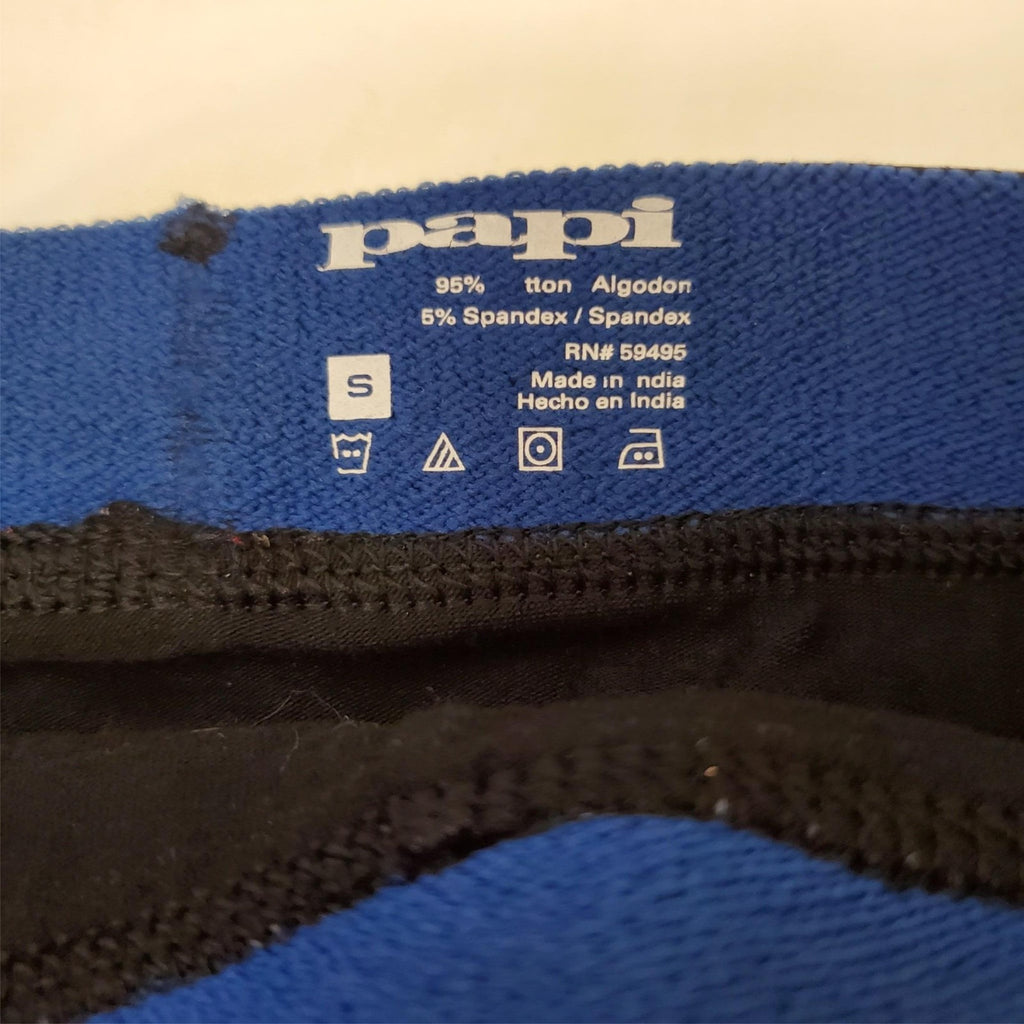 Pack of 2 Papi Men's Brazilian Printed Trunks Size S 28-30