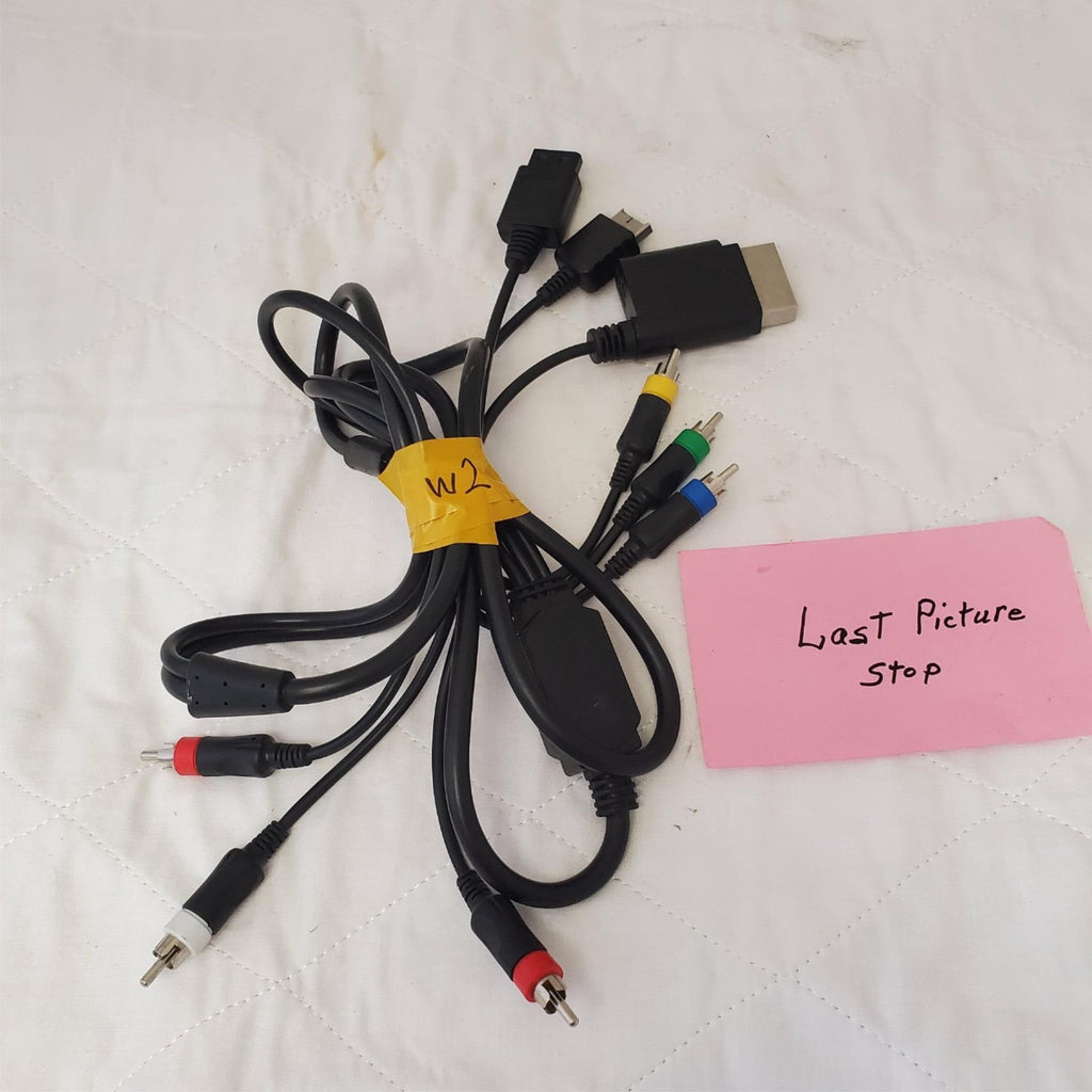 Multi Console/Platform Nintendo Wii PlayStation Xbox Component HD Video Cable W2