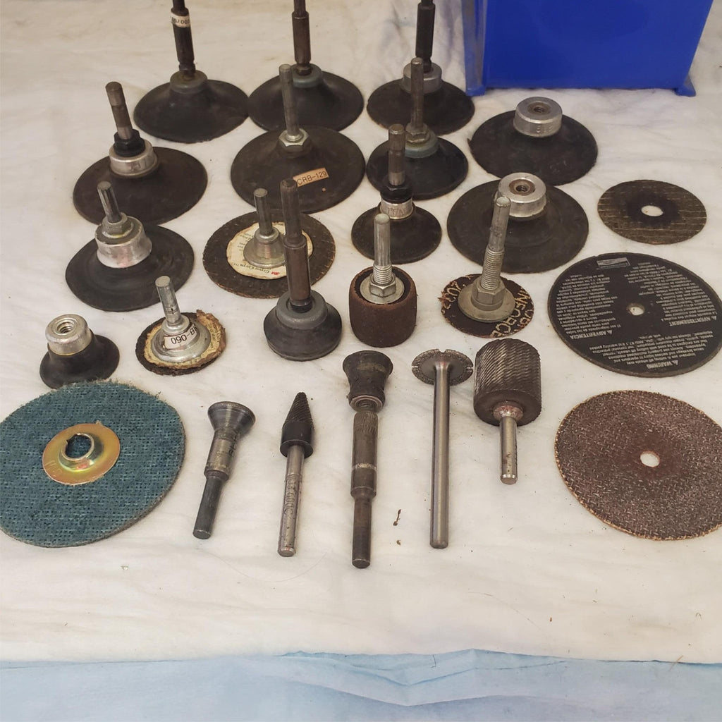 Lot of 25 Grinder Cutter Drill Bit Attachments LOT-146