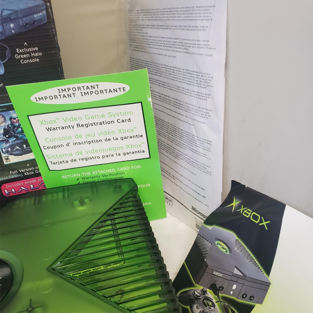 Microsoft Halo Combat Evolved Special Edition Xbox Video Game System Console