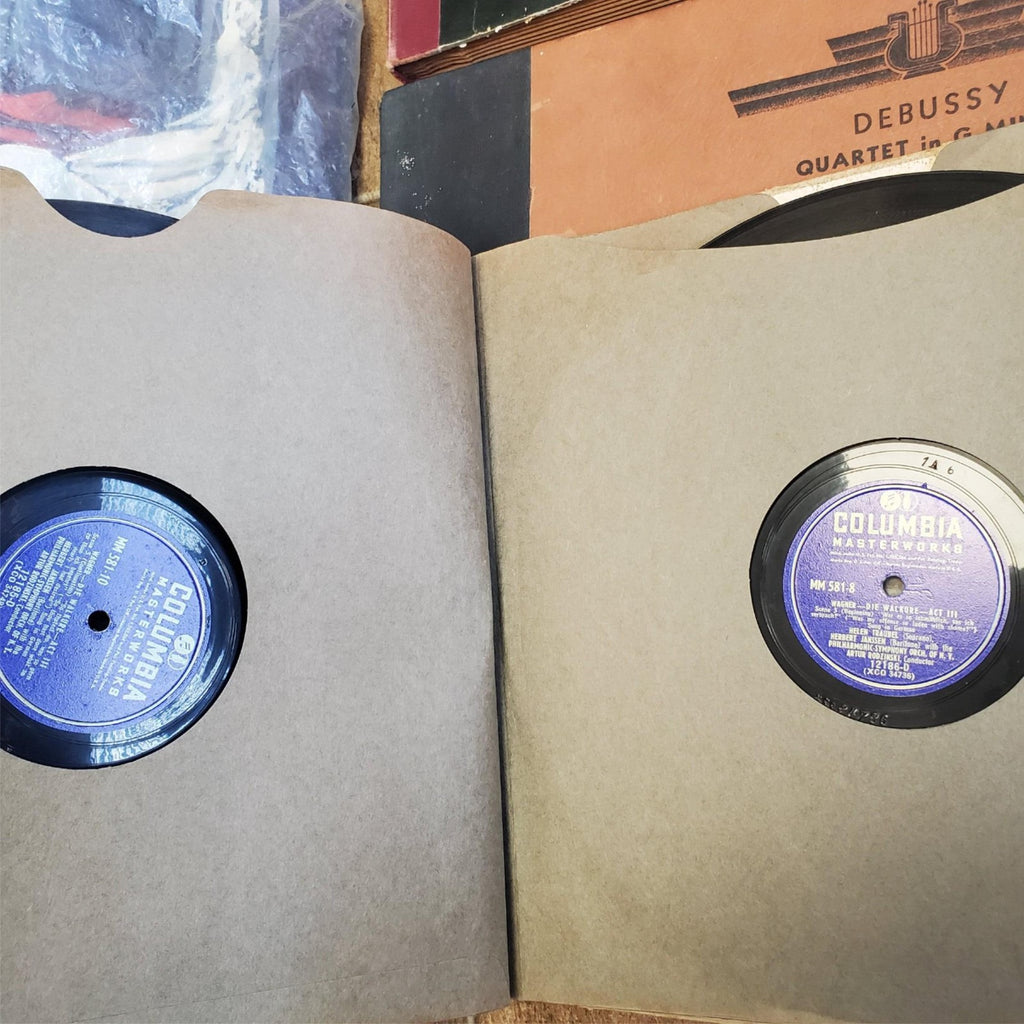 Lot of 4 RCA Victor Record Sets - Wagner, Debussy, Walkure, Chants #2