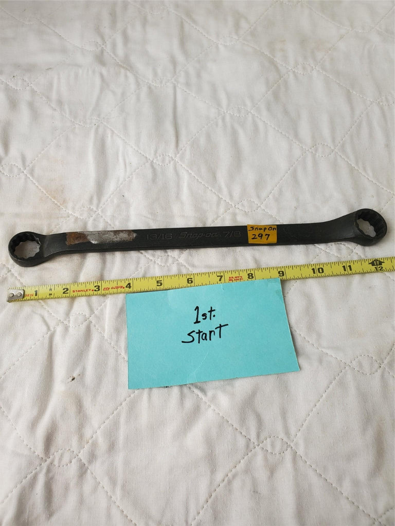 Snap-On Black 3/16 - 7/8 GXB2628A Double-Ended Ring Wrench Tool LOT 297