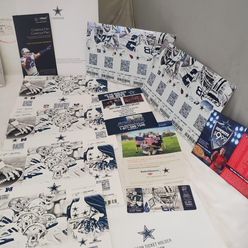 Dallas Cowboys 2014 Season Tickets Collection