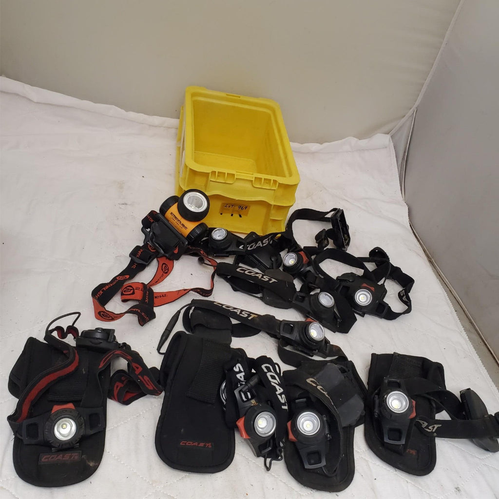 Lot of Assorted Coast & Streamlight LED Headlamps LOT-969