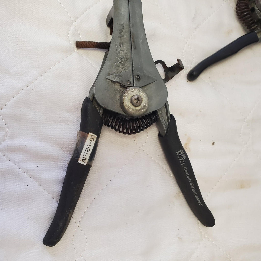 Lot of 10 IDEAL Custom Stripmaster Wire Strippers Black LOT 526