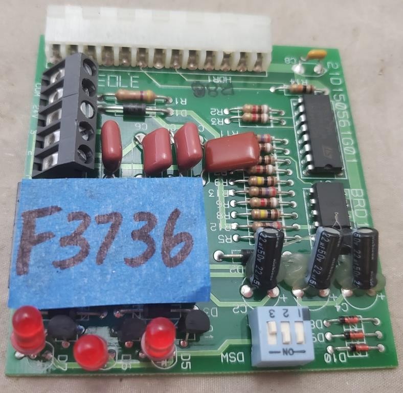 Trane Zettler Zone/Bypass Control Card Zzcardal010 21D150561G01 024514