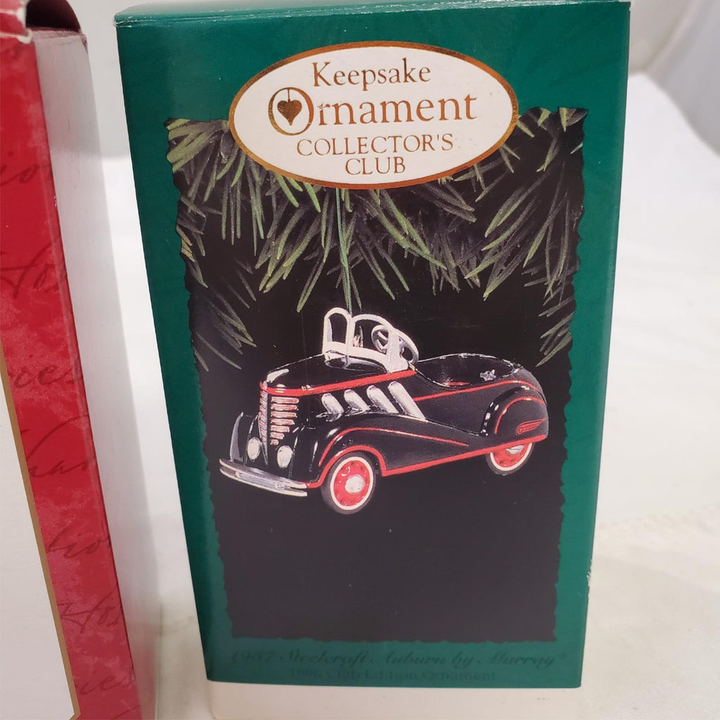 Hallmark Kiddie Car Classics 1938 Garton Lincoln Zephyr & 1937 Steelcraft Auburn
