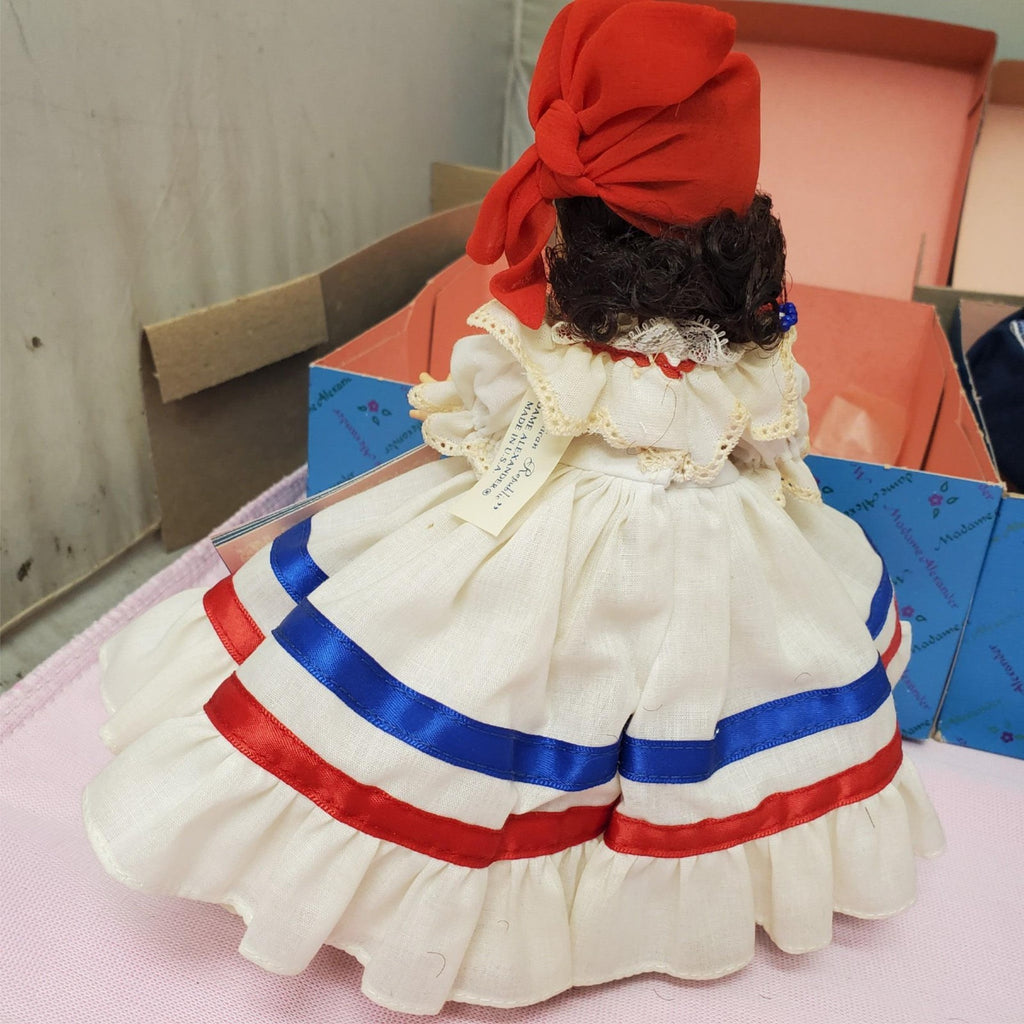 Set Of 5 Vintage Madame Alexander Miniature Showcase Dolls