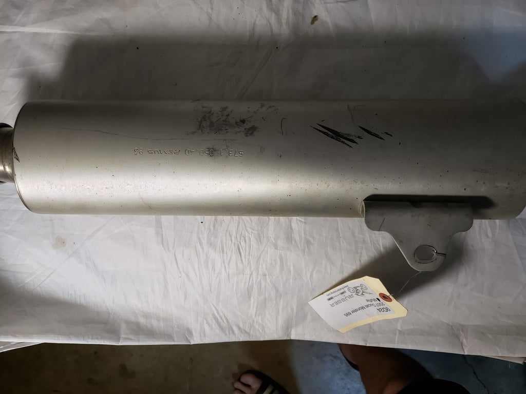 2007 Ducati Monster 695 Right & Left Side OEM Exhaust Pipe Muffler Silencer
