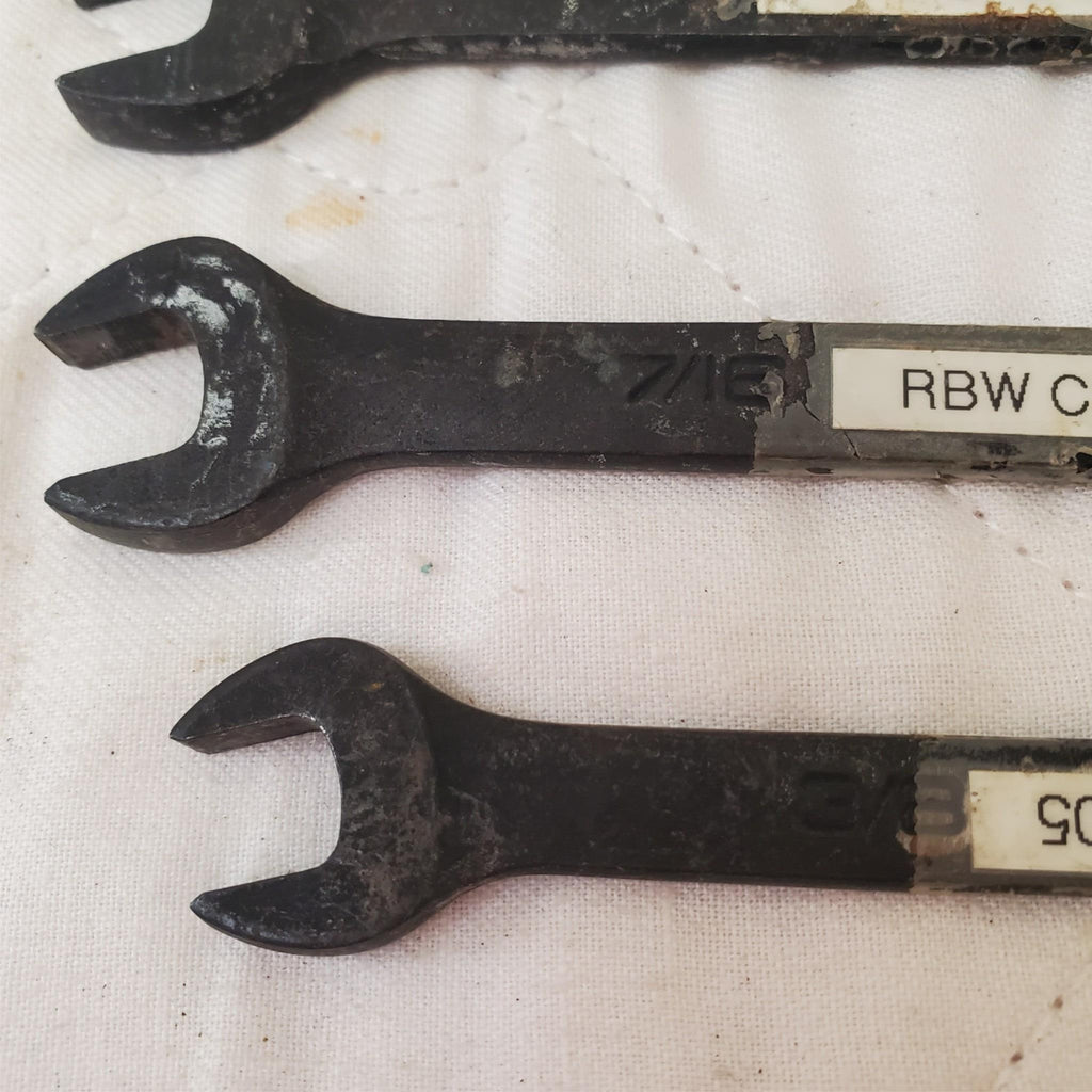 Lot of 5 Snap-On 12-Point Combination Box End Wrenches LOT-800