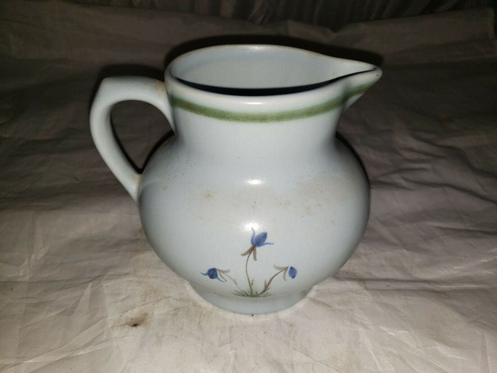 Buchan Thistleware Portobello Scotland Stoneware Hand Painted Pitcher Jug EUC