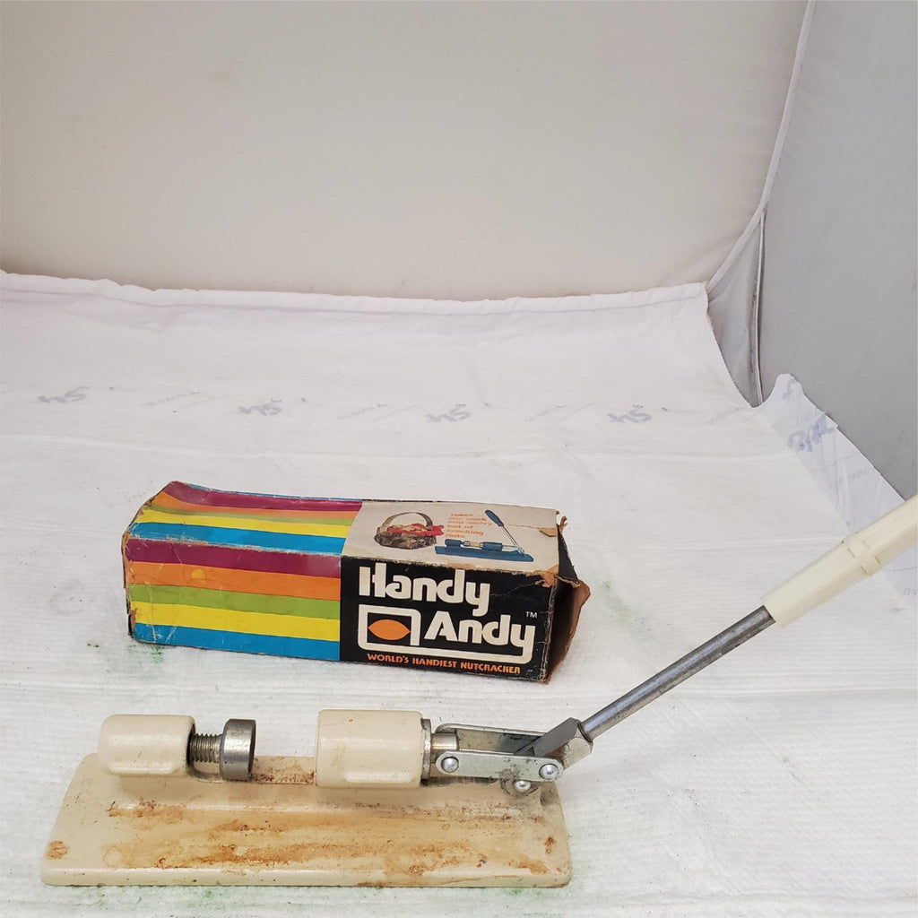Handy Andy World's Handiest Cast Iron Nutcracker in Original Box