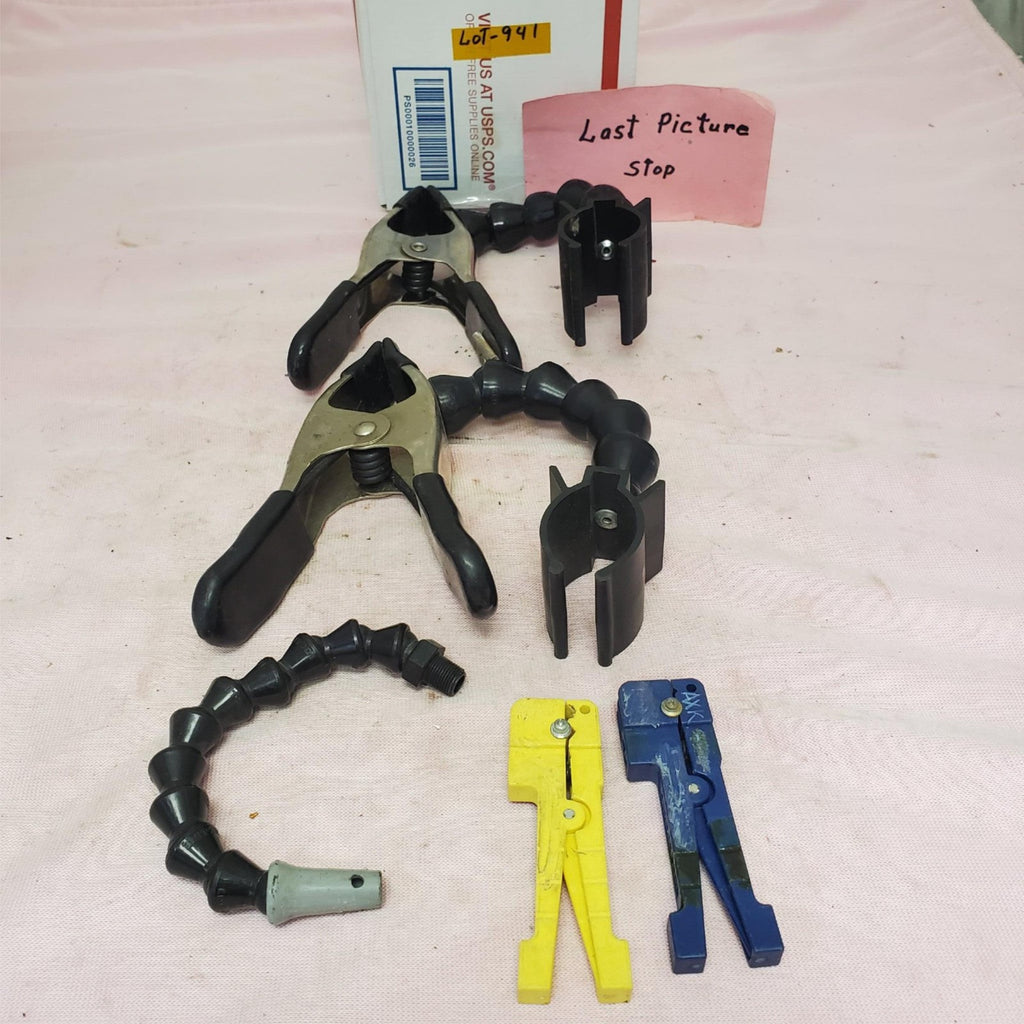 Spring Clamps with Flexible Gooseneck Arms Set LOT-941