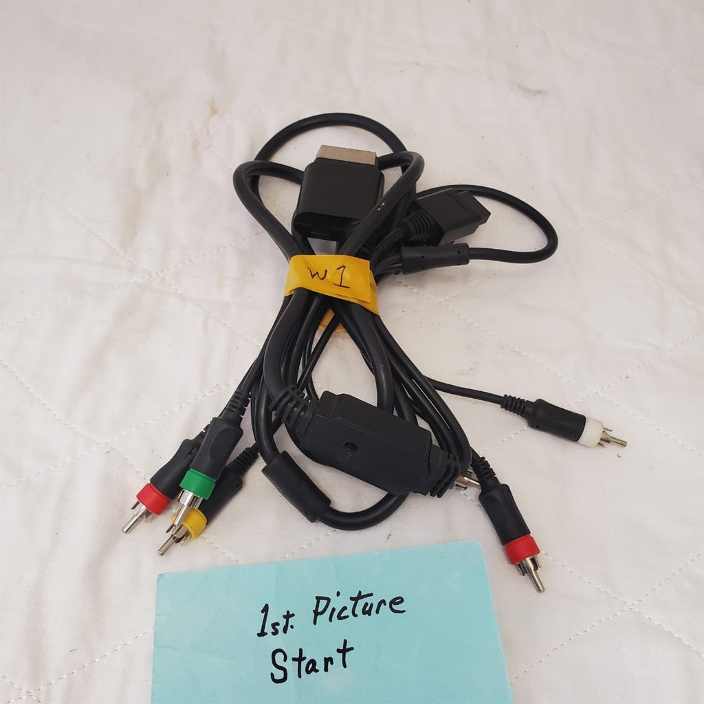 Multi Console/Platform Nintendo Wii PlayStation Xbox Component HD Video Cable W1