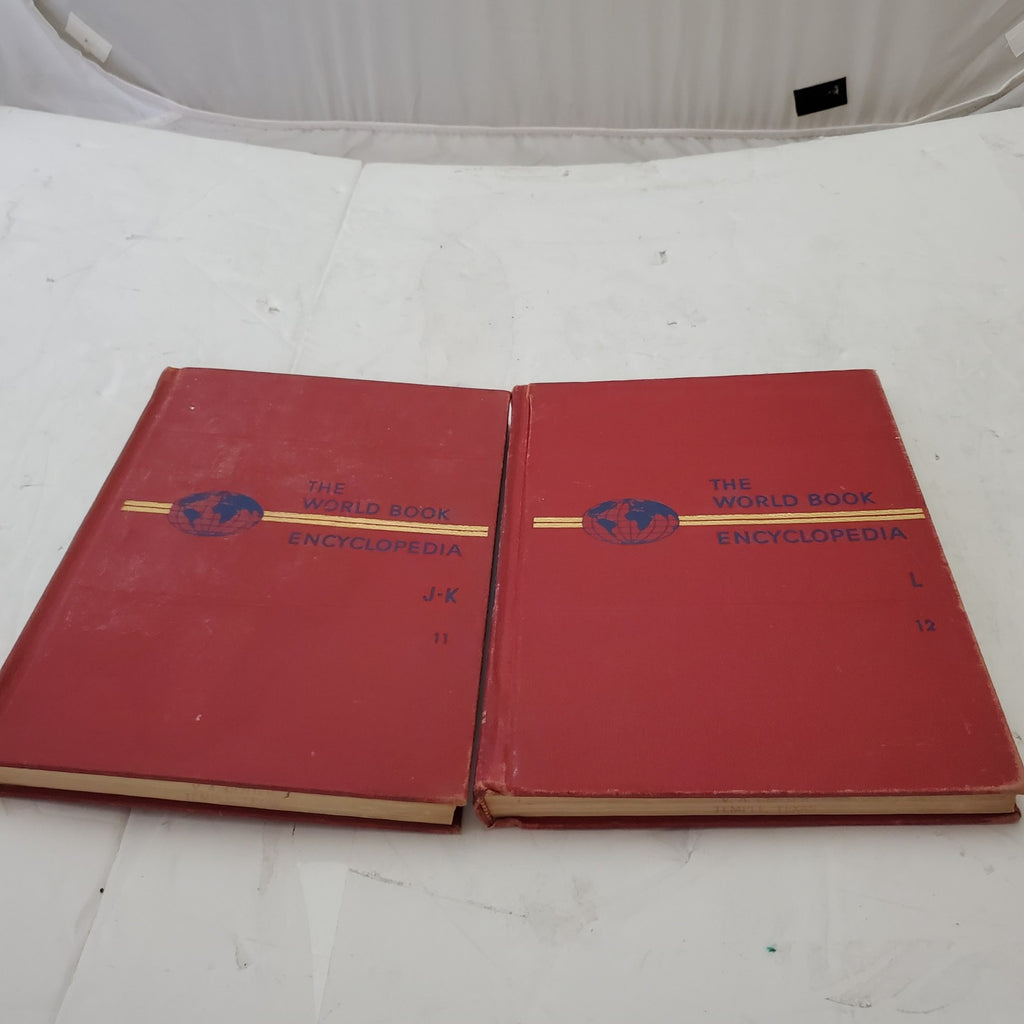 The World Book Encyclopedia Volume J-K /11 and  L Volume 12 Hardcover