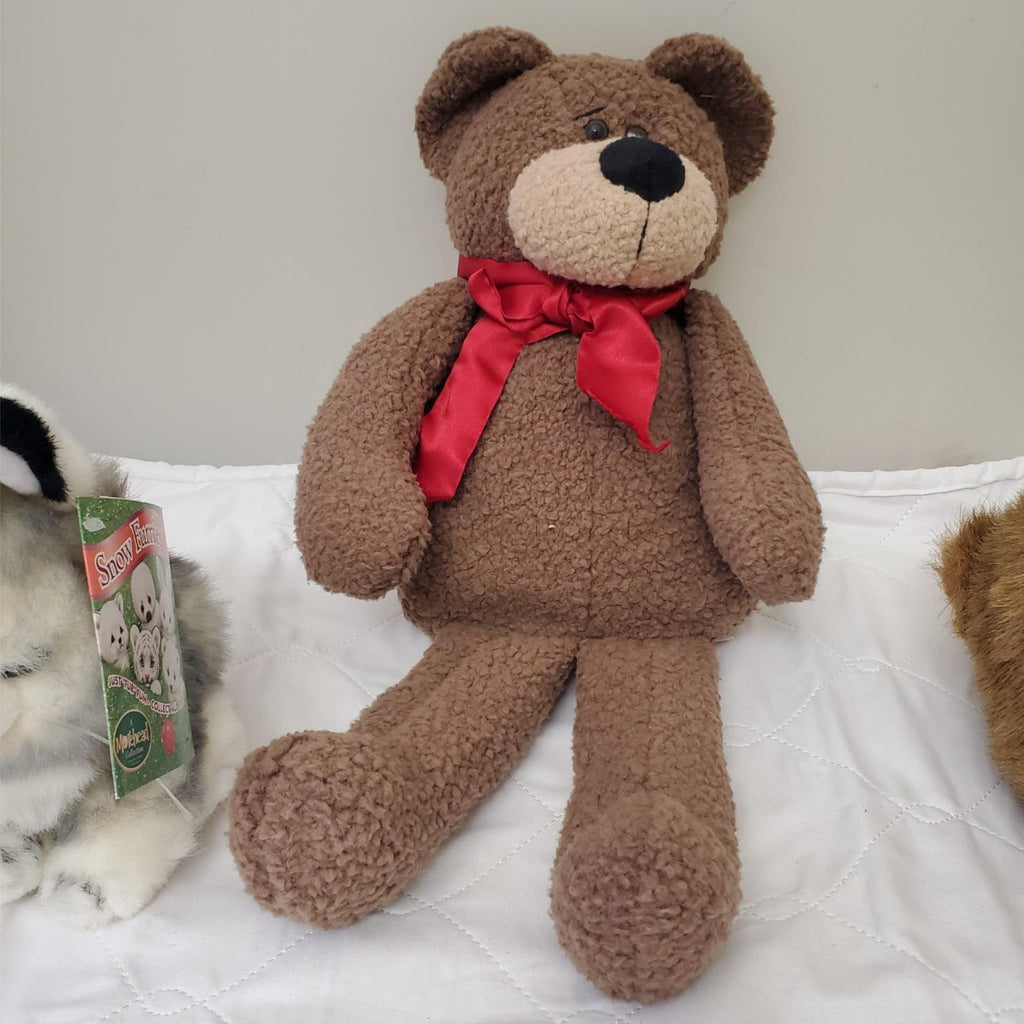 Set of 3 Multi Brand Plush Stuffed Animal Bear's & Snow Furries Toy Figures