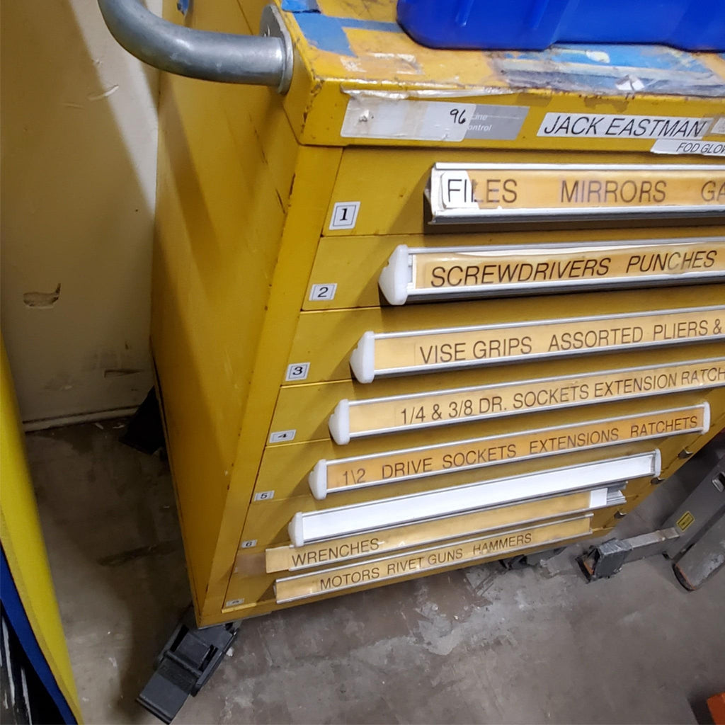 8 Drawer Single Bank Tool Box Cabinet (9)