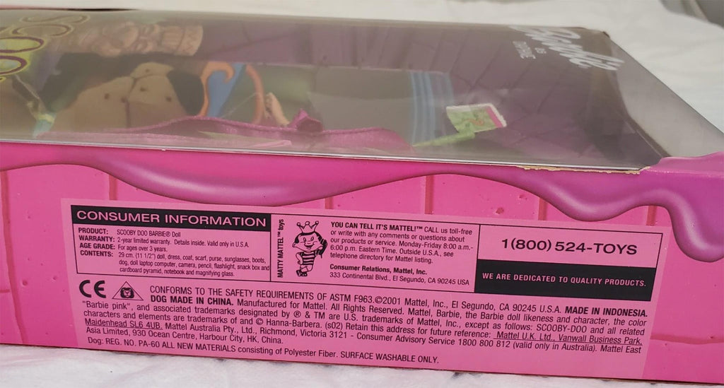 Barbie as Daphne Scooby-Doo Doll 2001 Cartoon Network Edition Mattel