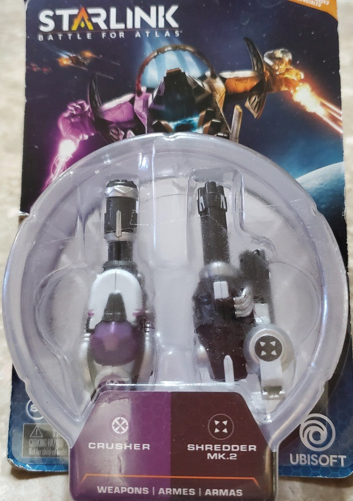 Starlink Battle for Atlas: Crusher/ Shredder and Iron Fist+Freeze Ray MK.2