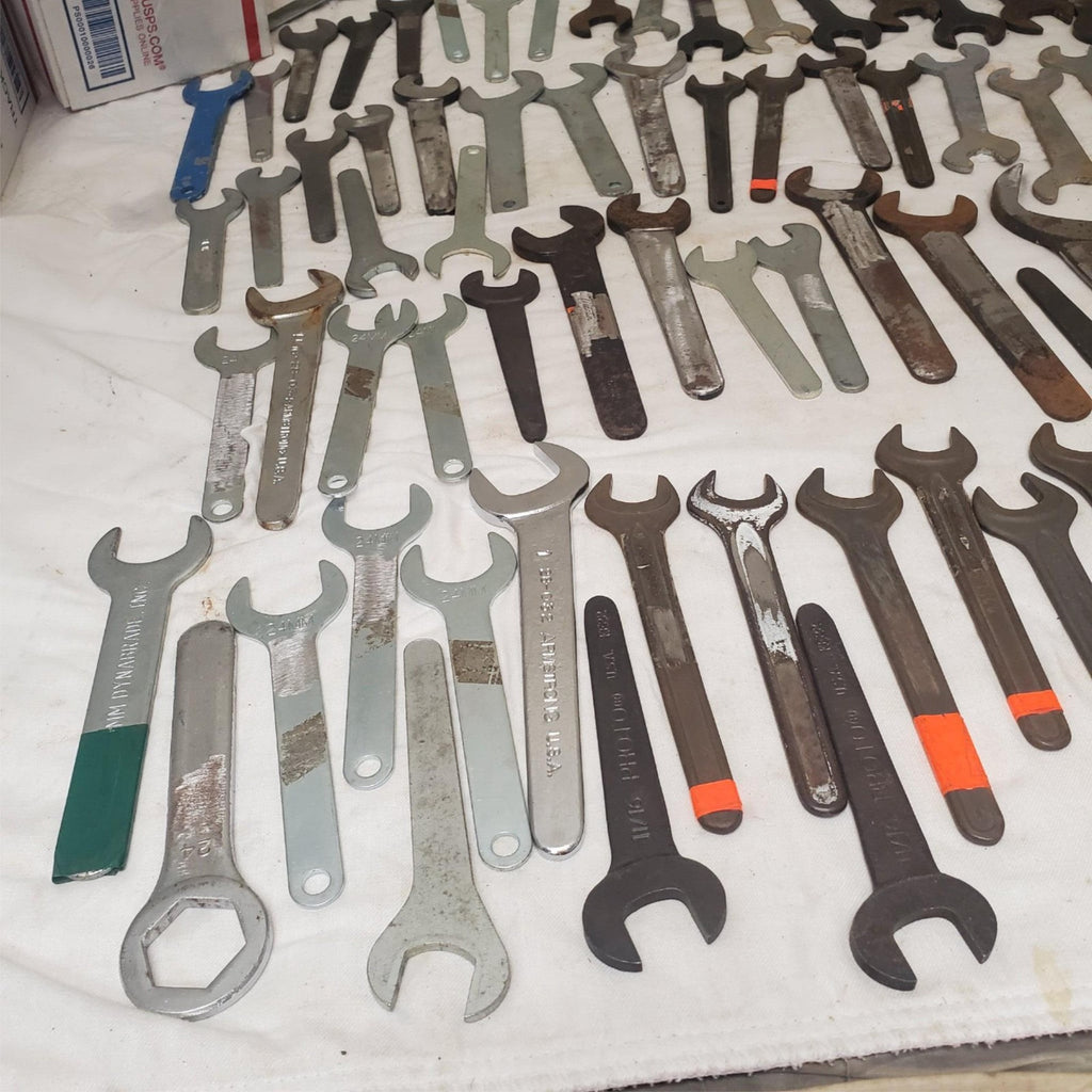 Lot of 73 Various Brand Assorted Size Wrenches Hand Tools LOT-926