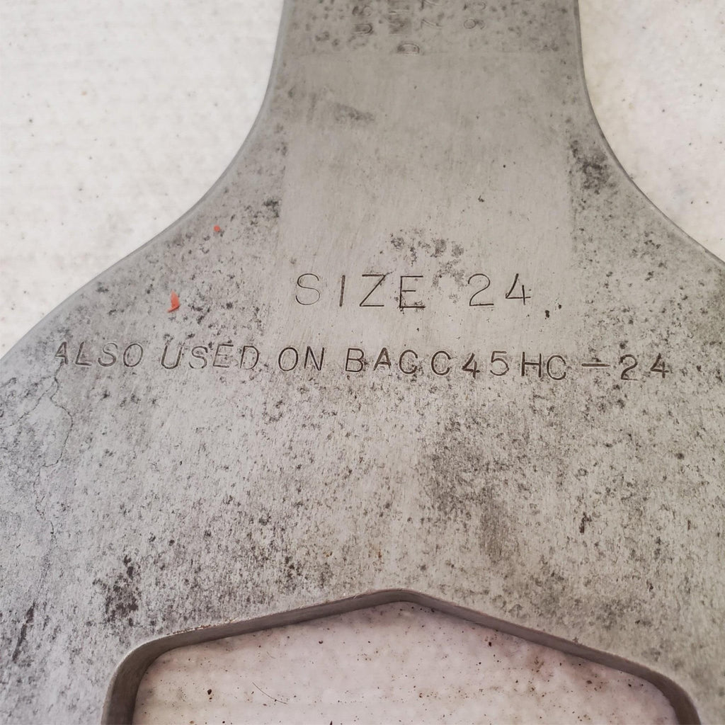 Vintage Large Open Ended Wrench LOT 569