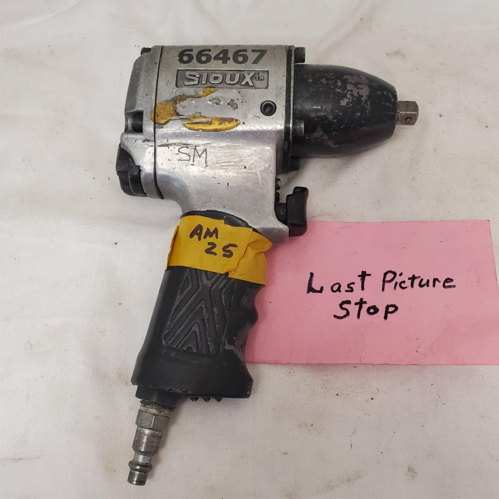 Sioux 5039B 3/8 Inch Pistol Grip Pneumatic Air Impact Wrench AM25