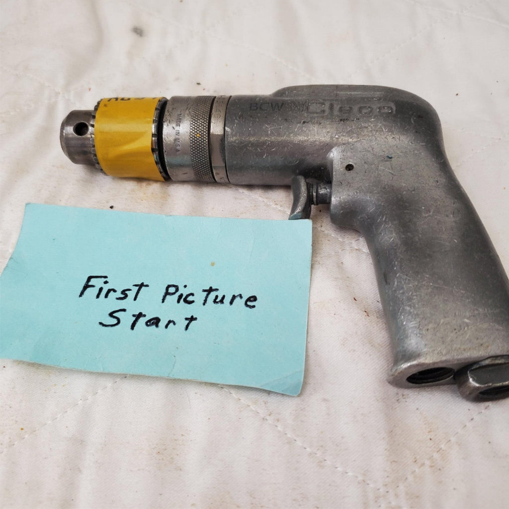 Cleco 136DO28 2800 RPM Pneumatic Pistol Grip Drill Aircraft Tool AL57