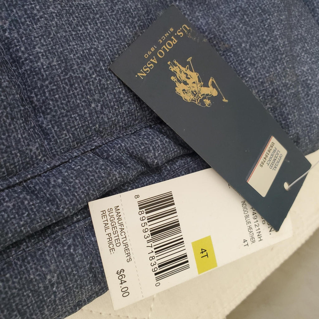 U.S. Polo Assn. Since 1890 Indigo Blue Hether Jacket 3T