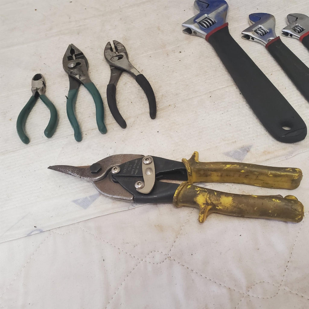 Lot of Assorted Adjustable Wrench and Pliers LOT 367