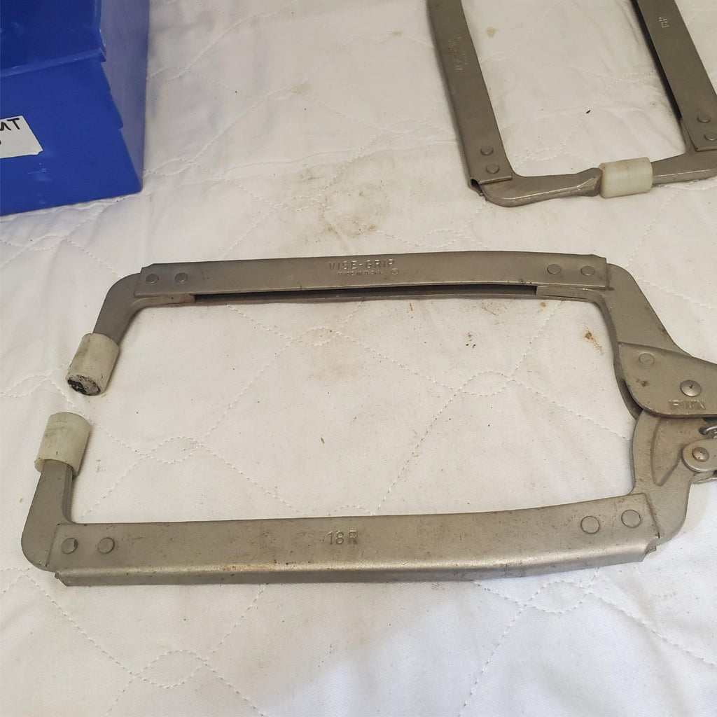 Lot of 3 Assorted Locking C-Clamp Tool LOT-MT 30