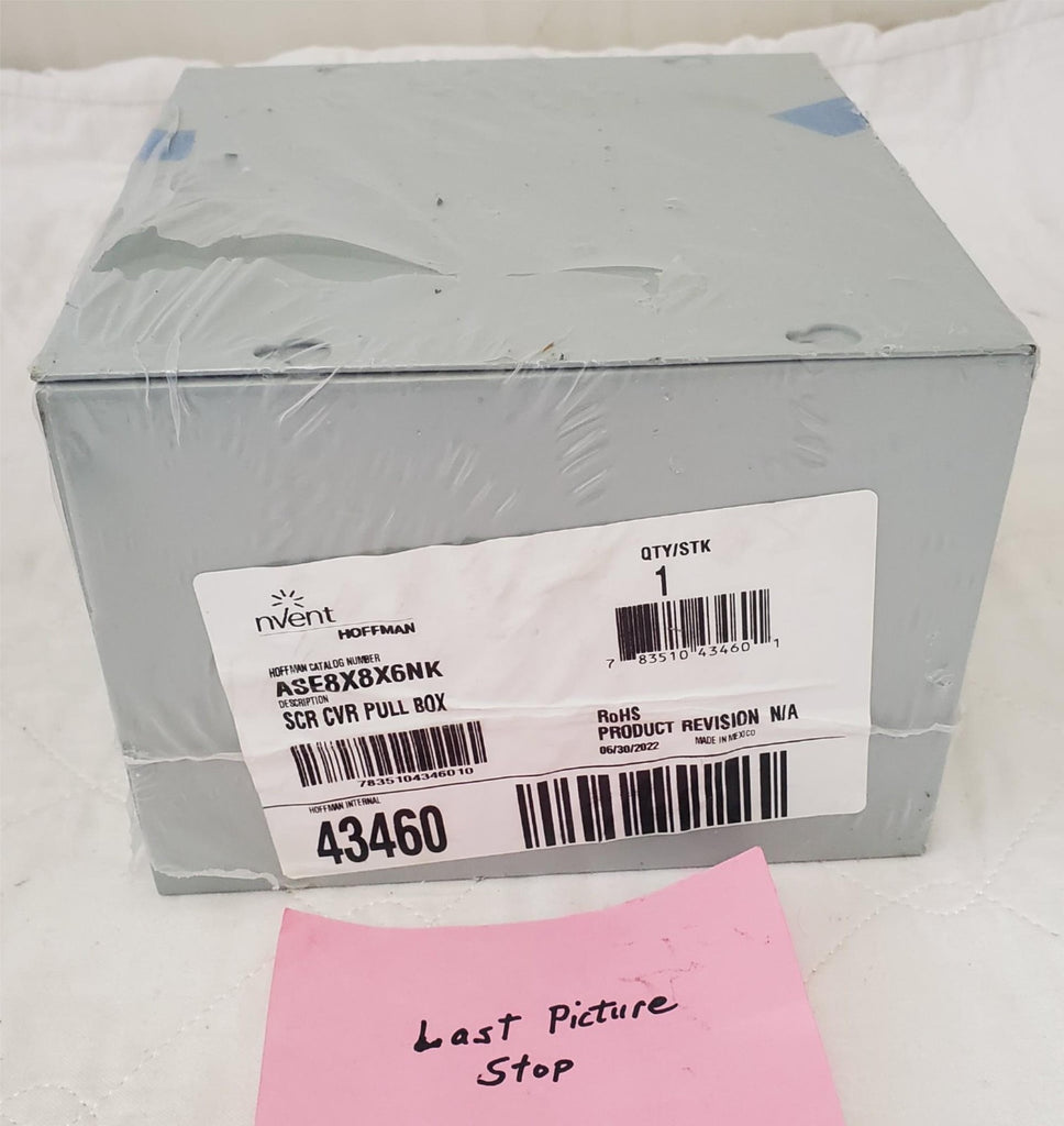 HOFFMAN Enclosure 8 x 8 Inch Nominal Enclosure Carbon Steel ASE8X8X6NK