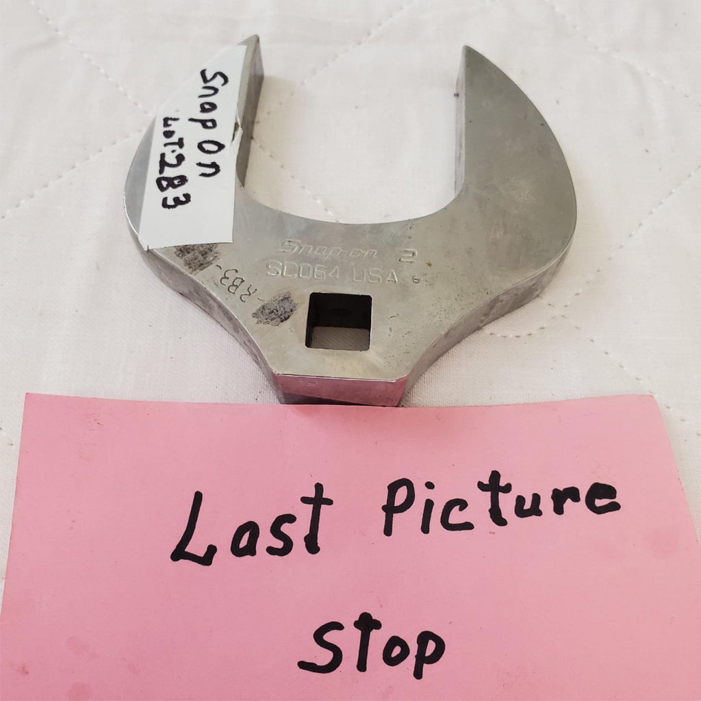 Snap On SCO64 2" Open End Crowfoot Wrench LOT-283
