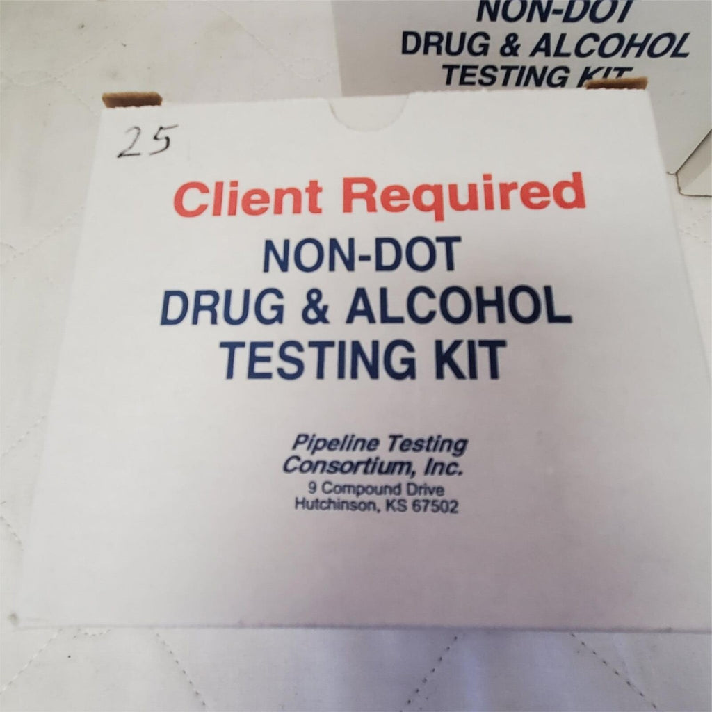 Client Required NON-Dot Drug & Alcohol Testing Kit Lot of 15