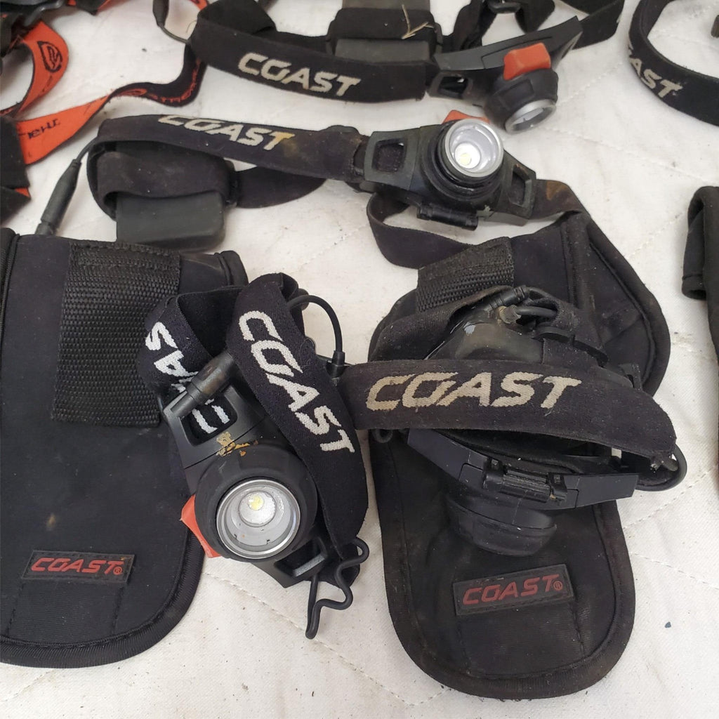 Lot of Assorted Coast & Streamlight LED Headlamps LOT-969