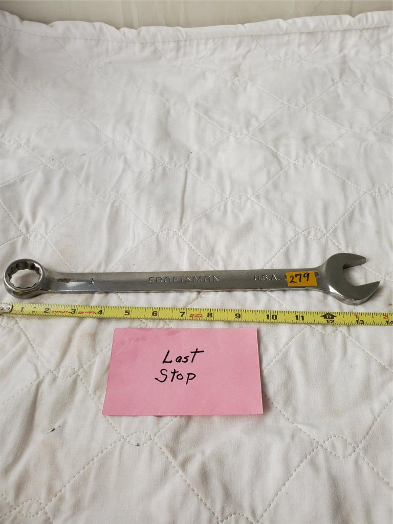 CRAFTSMAN 1" No.45985 Combination Wrench LOT 279