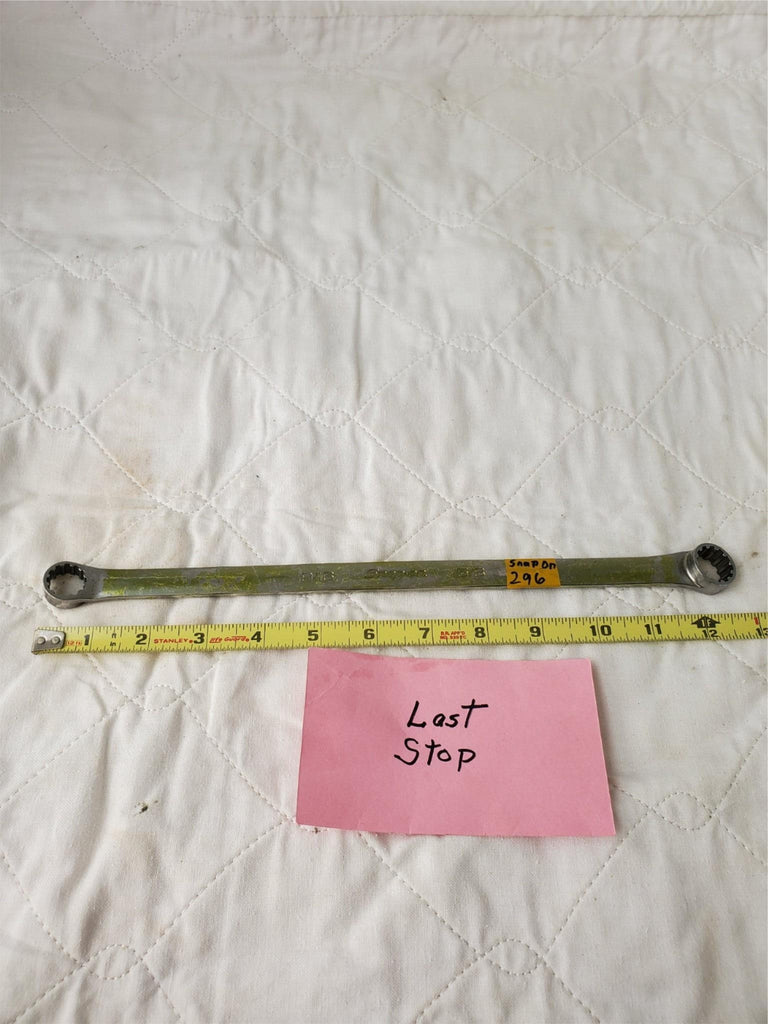 Snap-On 9/16 - 5/8 XDES1820A Double-Ended Ring Wrench Tool LOT 296